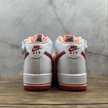 Cargar imagen en el visor de la galería, Air Force 1 07 Mid Retro White Orange University Red CD0884-123
