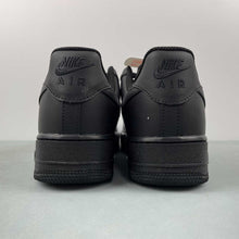 Cargar imagen en el visor de la galería, Air Force 1 07 Low Black Splash Silver Paint CW2288-012
