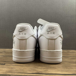 Stussy x Air Force 1 07 Low White Reflective Silver BQ6246-019