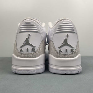 Air Jordan 3 Retro White Metallic Silver White CT8532-111