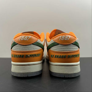 SB Dunk Low Orange Horizon Fortress Green Sail DR6188-800