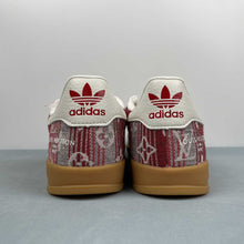 Cargar imagen en el visor de la galería, Adidas Gazelle x Louis Vuitton Monogram Red White SC9207-734
