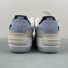 Cargar imagen en el visor de la galería, Air Force 1 Shadow Sail Glacier Blue Coconut Milk Armory Navy DZ1847-107
