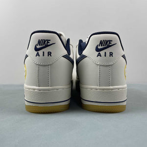 Air Force 1 07 Low Beige Dark Blue Yellow XC2351-033