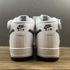 Air Force 1 07 Mid LV8 White Black 366731-808