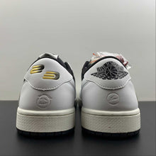 Cargar imagen en el visor de la galería, Fragment Design x Travis Scott x Air Jordan 1 Low OG Sail White Black Barb CQ4277-311
