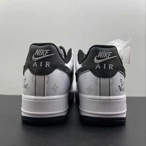 LV x Air Force 1 07 Low White Black Metallic Silver BS8805-602