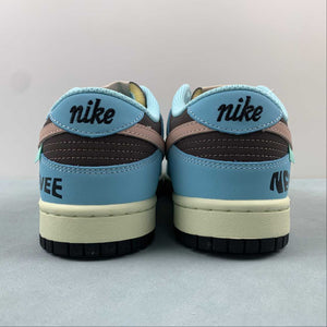 SB Dunk Low Blue Brown Pink MU0232-366