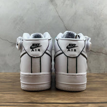 Cargar imagen en el visor de la galería, Air Force 1 07 Mid White Black Chameleon 368732 810
