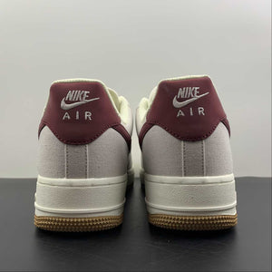 Air Force 1 07 Low Dark Red Cream Brown DG2296-019