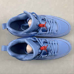Air Jordan Spizike Low Houston Oilers Football Blue University Red FQ1759-400