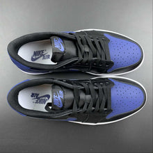 Cargar imagen en el visor de la galería, Air Jordan 1 Retro Low OG Black Mystic Navy-White CZ0790-041
