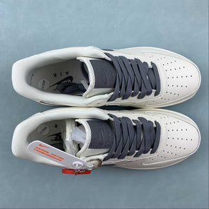 Supreme x The North Face x Air Force 1 07 Low Dark Gray Off White SU2305-008