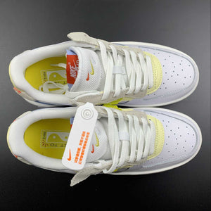 Air Force 1 FONTANKA Set To Rise White Phantom Lemon Drop Light Marine  DV2175-100