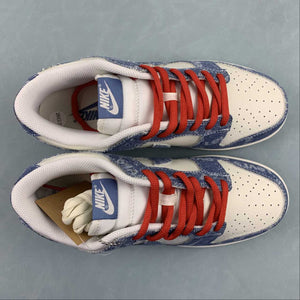 SB Dunk Low Levis Denim Blue Red White LE0021-002