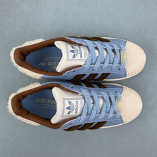 Cargar imagen en el visor de la galería, Adidas Superstar 2 Blue Brown White JR6987
