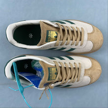 Cargar imagen en el visor de la galería, Adidas Gazelle Bold Cream White Collegiate Green Magic Beige ID7056
