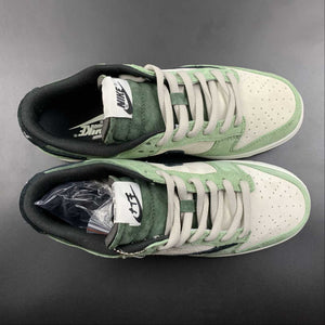 Travis Scott x SB Dunk Low PlayStation Green White Black CU1726-777