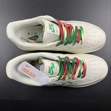 Cargar imagen en el visor de la galería, Air Force 1 07 Low Boston Celtics Magician Cream White Green Red BO8569-034
