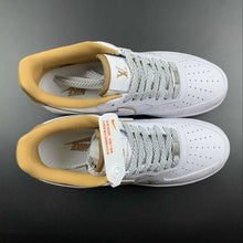Cargar imagen en el visor de la galería, LV x Air Force 1 07 Low White Brown Gray DR9868-300
