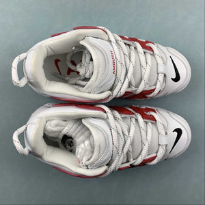 Air More Uptempo Low x AMBUSH White Red FB1299-401