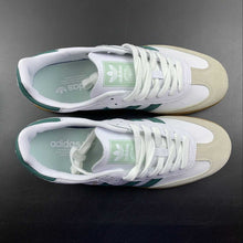 Cargar imagen en el visor de la galería, Adidas Samba OG Cloud White Collegiate Green Vapour Green EE5451
