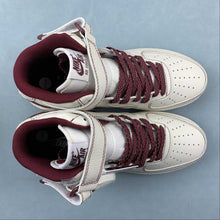 Cargar imagen en el visor de la galería, Undefeated x Air Force 1 07 Mid Off White Dark Red UW2369-015
