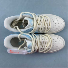 Cargar imagen en el visor de la galería, Air Force 1 07 Low Cream Blue DX2340-002
