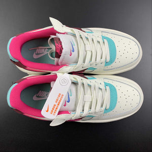 Air Force 1 FONTANKA Sangria Sail Washed Teal Pink Prime DO6146-101