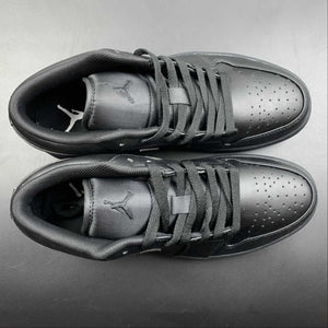 Air Jordan 1 Low Triple Black 553558-093
