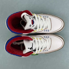 Cargar imagen en el visor de la galería, Air Jordan 3 Retro OG SP White Black Sport Royal IB1482-100
