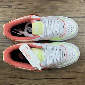 Air Force 1 Shadow White Crimson Bliss Lime Ice Magic Ember CI0919-110