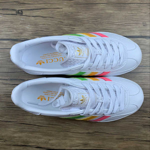 Adidas x Gucci Gazelle White Color