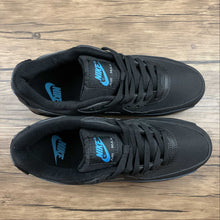 Cargar imagen en el visor de la galería, Air Max 90 Black Laser Blue Wolf Grey DC4116-002
