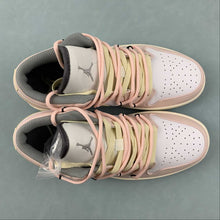 Cargar imagen en el visor de la galería, Air Jordan 1 Low Pink Yellow Grey 553558-053
