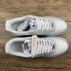 NBA x Air Force 1 07 Low White Gray Red AA6902-201