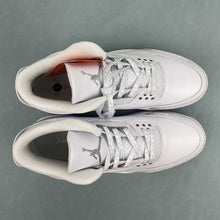 Cargar imagen en el visor de la galería, Air Jordan 3 Retro White Metallic Silver White CT8532-111
