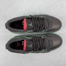 Cargar imagen en el visor de la galería, Air Jordan 4 RM Black Gorge Green University Red FQ7939-003
