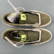 Cargar imagen en el visor de la galería, Travis Scott x Air Jordan 1 Low OG Brown Yellow Green DM7866-603
