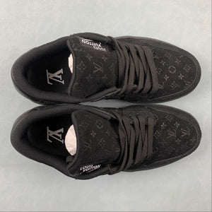 Off-White x Travis Scott x LV x Air Jordan 1 Low Black MS0232