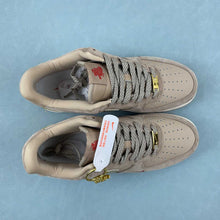 Cargar imagen en el visor de la galería, Air Force 1 07 Low Brown Gold Red XP9688-762
