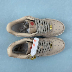 Air Force 1 07 Low Brown Gold Red XP9688-762