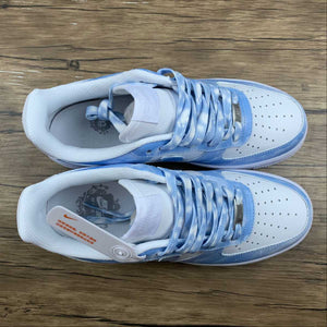Air Force 1 07 Low Blue Sky White Blue Customised CW2288-113