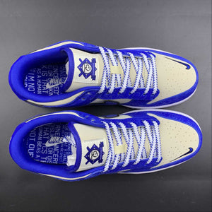 SB Dunk Low Jackie Robinson Racer Coconut Blue DV2203-400