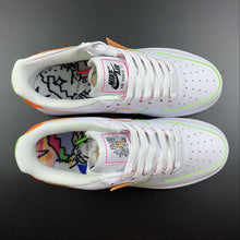 Cargar imagen en el visor de la galería, Air Force 1 Low Kids Drawing White Multi-Color DV1366-111
