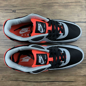 Air Max 90 Black Radiant Red Wolf Grey White CZ4222-001