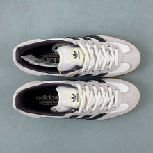Cargar imagen en el visor de la galería, Hikari Shibata x Adidas Gazelle Indoor Core White Night Gray Cream White IH9985
