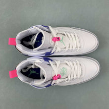 Cargar imagen en el visor de la galería, Air Jordan Spizike Low Dongdan White Indigo Burst Palest Purple HF5758-151
