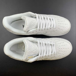 LV x Air Force 1 07 Low White Metallic Gold LD0212