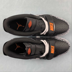 Air Jordan Legacy 312 Low Black White Orange CD7069-011